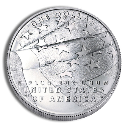2012 p $1 star spangled banner silver commem bu