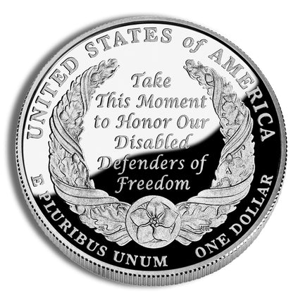 2010 w $1 disabled veterans silver commem proof