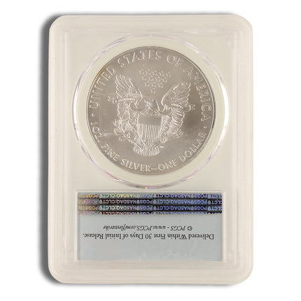 2016 silver eagle pcgs ms70 first strike
