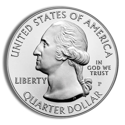 2010 5 oz ATB Hot Springs Silver Coin - BU Genventro Bullion and Coins