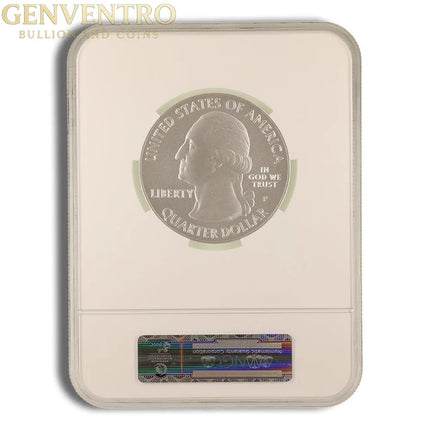 2014-P 5 oz ATB Arches Silver Coin NGC SP70 Genventro Bullion and Coins