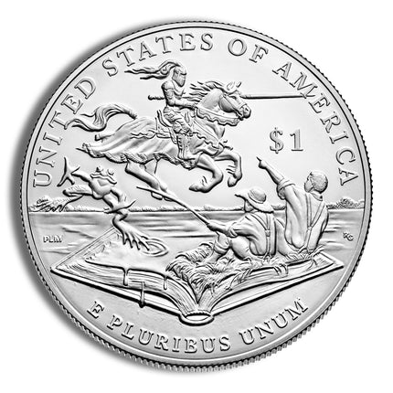 2016 p $1 mark twain silver commem bu