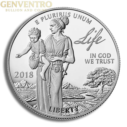 2018-W 1 oz Proof Platinum Eagle $100 (Cap Only) Genventro Bullion and Coins