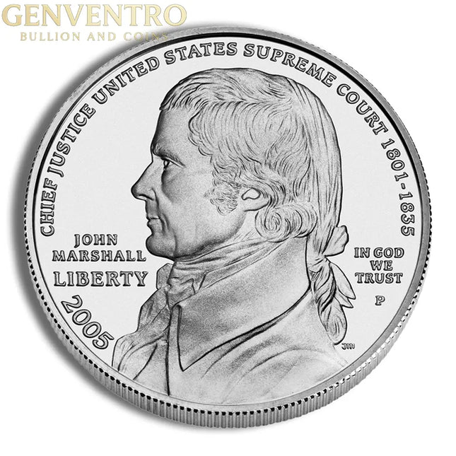 2005-P $1 John Marshall Silver Commem - BU Genventro Bullion and Coins