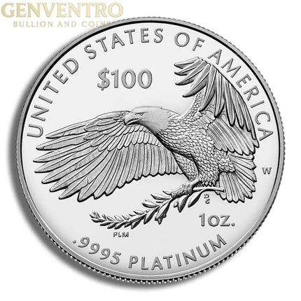 2018-W 1 oz Proof Platinum Eagle $100 (Cap Only) Genventro Bullion and Coins