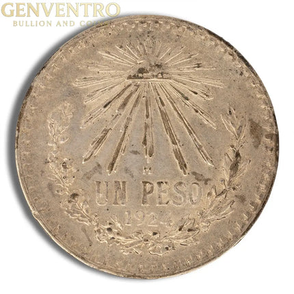 Mexico Silver Peso Cap & Rays (1920-1945) Genventro Bullion and Coins