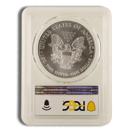2021 (p) silver eagle pcgs ms70 first strike