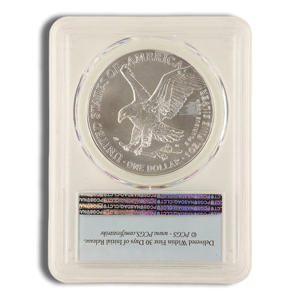 2022 silver eagle pcgs ms70 west point