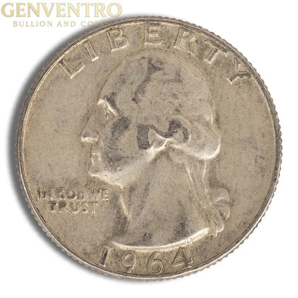 $1 FV 90% Silver Washington Quarters Genventro Bullion and Coins