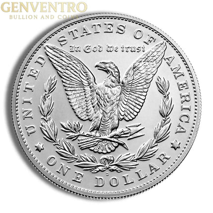 2021-D Morgan Dollar w/Box & COA Genventro Bullion and Coins