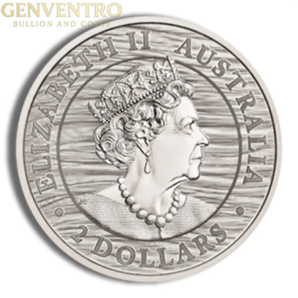 2021 2 oz Australian Wildlife Silver Coin Genventro Bullion and Coins