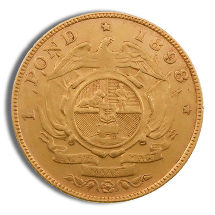 south africa 1 pond gold coin