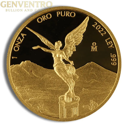 2022 1 oz Mexican Gold Libertad - Proof Genventro Bullion and Coins