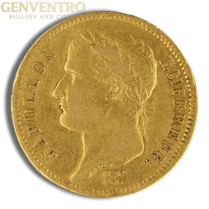 France Gold 40 Francs - Napoleon I (1806-1813) Genventro Bullion and Coins
