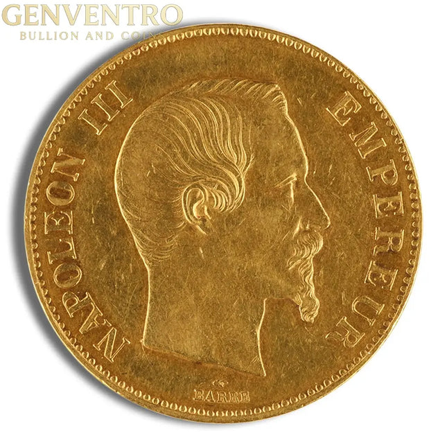 France Gold 100 Francs - Napoleon III (1852-1870) Genventro Bullion and Coins