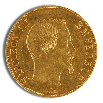france gold 100 francs napoleon iii (1852 1870)