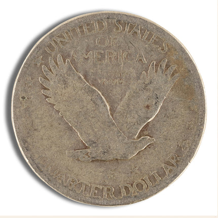 $1 fv 90% silver standing liberty quarters partial date