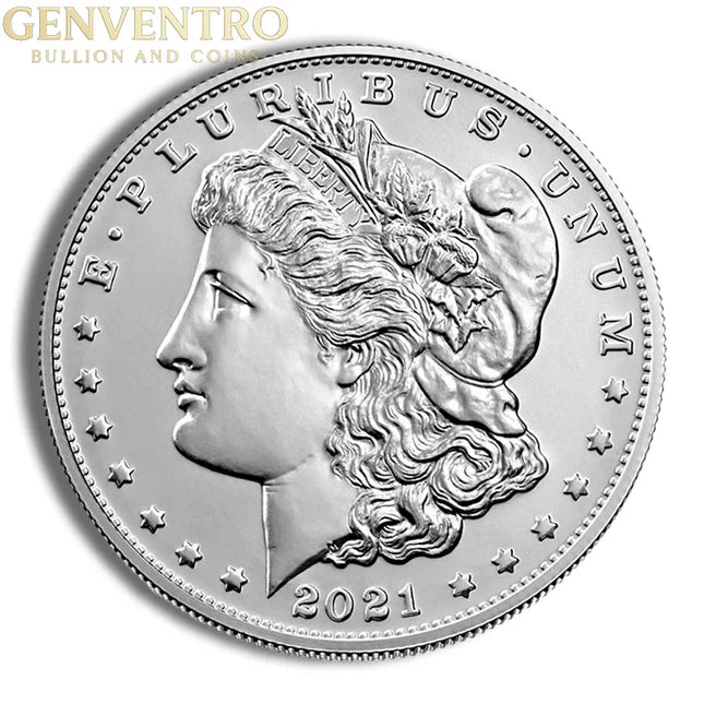 2021-CC Morgan Dollar w/Box & COA Genventro Bullion and Coins