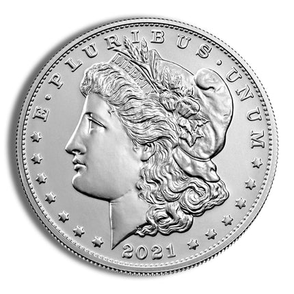 2021 p morgan dollar w/box &amp; coa
