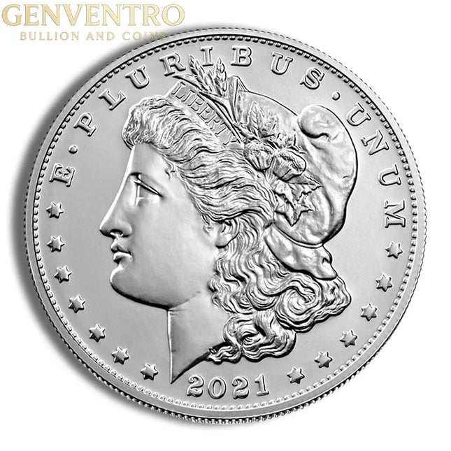 2021-O Morgan Dollar w/Box & COA Genventro Bullion and Coins