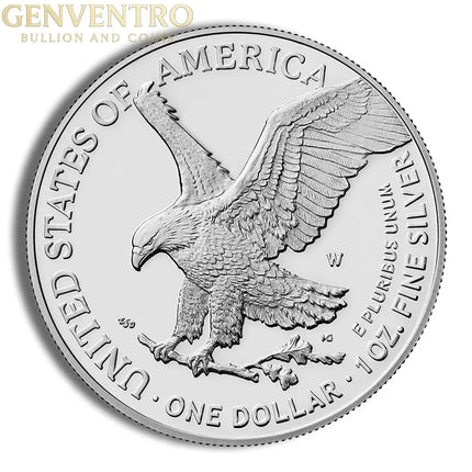 2024 Silver American Eagle - BU Genventro Bullion and Coins