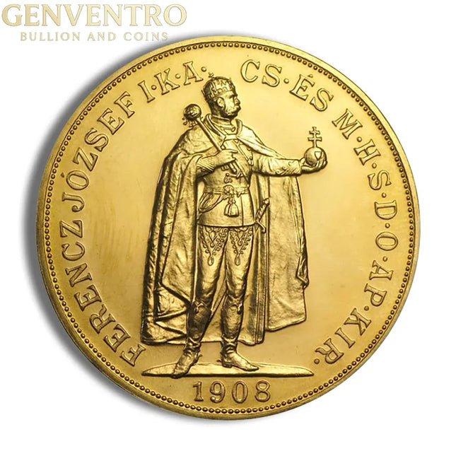 Hungary 100 Korona Gold Coin Genventro Bullion and Coins