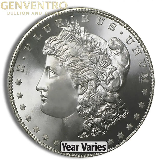 1878-1904 Morgan Silver Dollar - BU Genventro Bullion and Coins