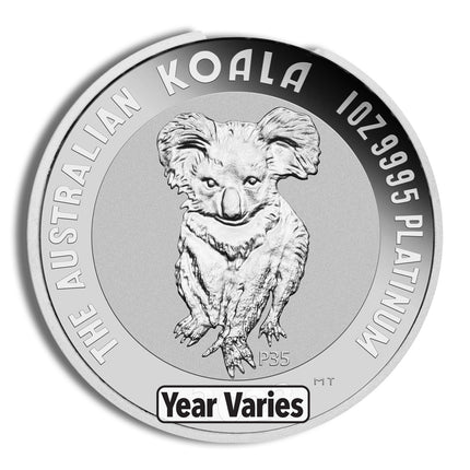 platinum koala 1 oz (year varies)