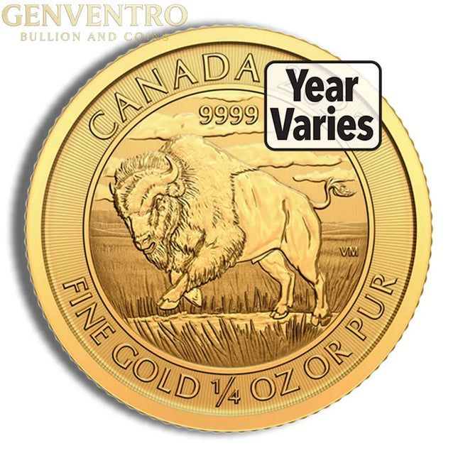 Canadian 1/4 oz Gold Coin (Year/Design Varies) Genventro Bullion and Coins