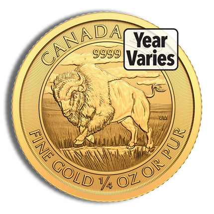 canadian 1/4 oz gold coin (year/design varies)