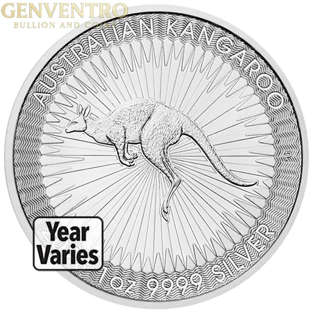 1 oz Australian Kangaroo Silver Coin (Year Varies) Genventro Bullion and Coins