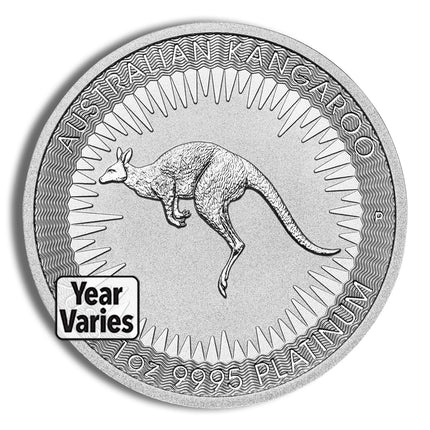 platinum kangaroo 1 oz (year varies)