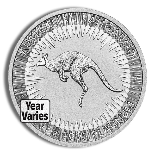 platinum kangaroo 1 oz (year varies)