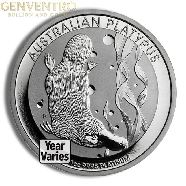 Platinum Platypus - 1 oz (Year Varies) Genventro Bullion and Coins