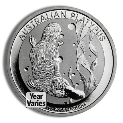 platinum platypus 1 oz (year varies)