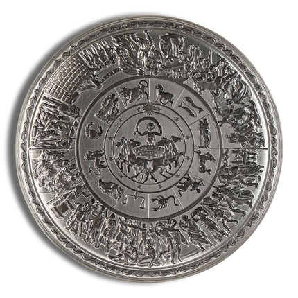 kilo silver south korea shield of achilles stacker