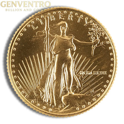 1988 1/10 oz Gold Eagle - BU (MCMLXXXVIII) Genventro Bullion and Coins