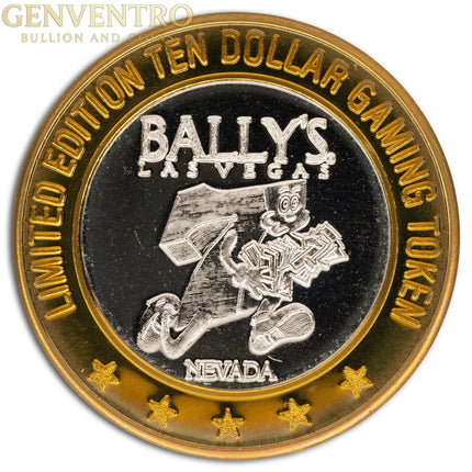 Silver .999 Casino Strikes $10 Genventro Bullion and Coins