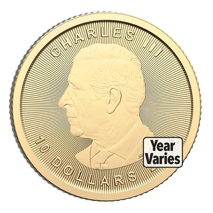 1/4 oz gold maple leaf sealed (year varies)