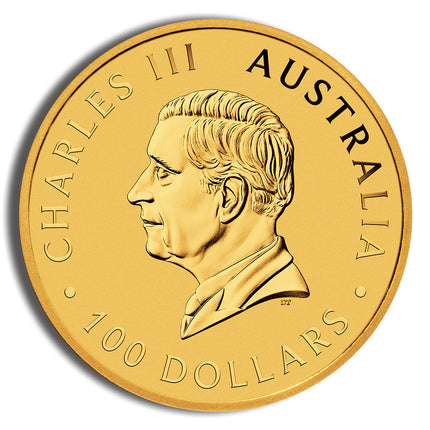 1 oz australian kangaroo gold coin (year varies)