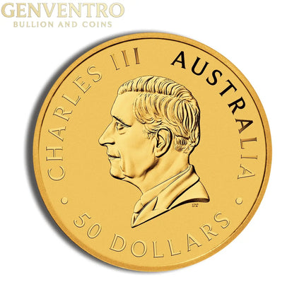 1/2 oz Australian Kangaroo/Nugget Gold Coin (Year Varies) Genventro Bullion and Coins