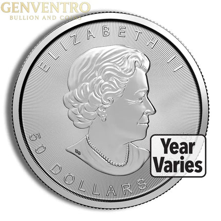 1 oz Palladium Maple Leaf - BU (Date Varies) Genventro Bullion and Coins