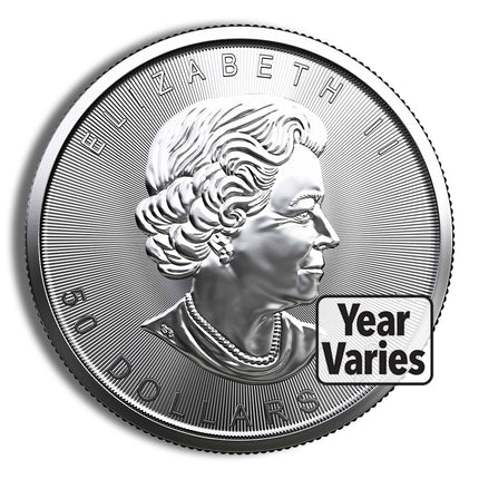 platinum maple leaf 1 oz (year varies)