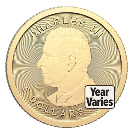 1/10 oz Gold Maple Leaf (Year Varies - Sealed) Genventro Bullion and Coins