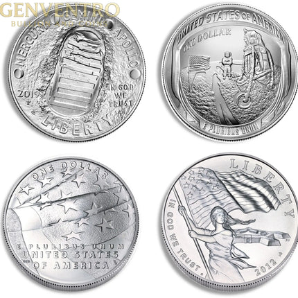 U.S. $1 Modern Silver Commemorative Coin - Cap/Slab Genventro Bullion and Coins