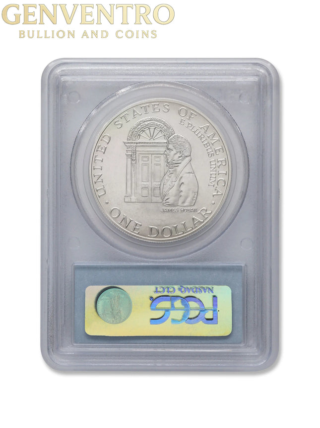 1992-D $1 White House Silver Commem - PCGS MS70 Genventro Bullion and Coins