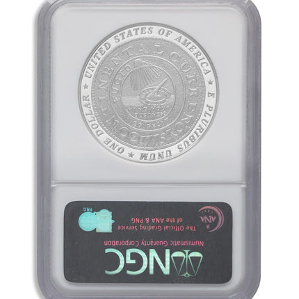 2006-P $1 Frank. Found Father Silver Commem - NGC PF70 Genventro Bullion and Coins