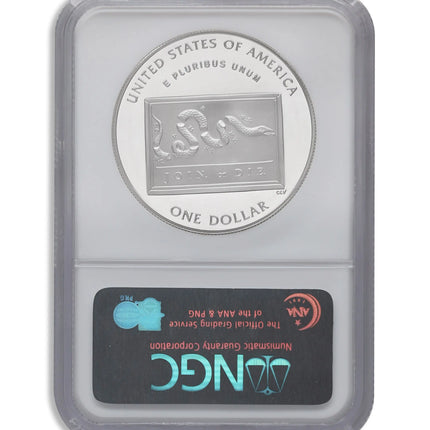 2006-P $1 Franklin Scientist Silver Commem - NGC PF70 Genventro Bullion and Coins