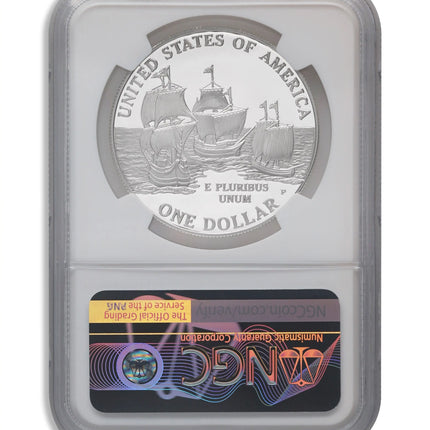2007-P $1 Jamestown Silver Commem - NGC PF70 Genventro Bullion and Coins
