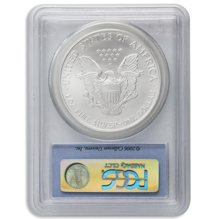 2006 Silver Eagle PCGS MS69 Genventro Bullion and Coins